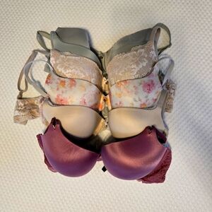 Pack of 6 size 38C Victoria's Secret Body By Victoria Bras